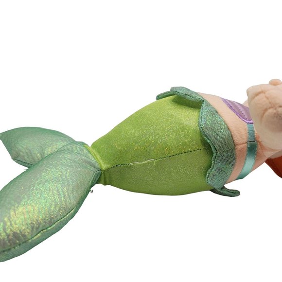 Disney Parks Babies Ariel Princess Little Mermaid Soft Doll 14" Embroider Plush - Picture 8 of 9